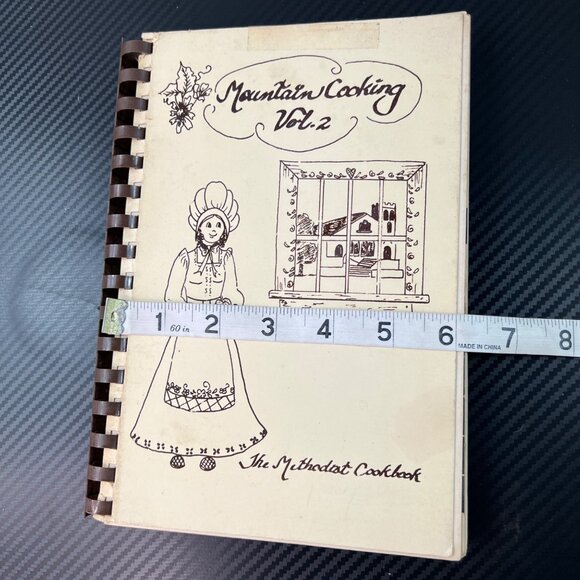 Mountain Cooking Vol 2 Cookbook United Methodist Women Georgia 1984 Spiral - Picture 8 of 10